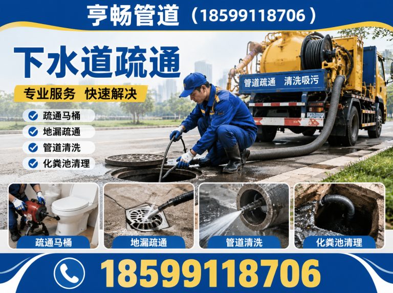 沙依巴克区下水道疏通展示图